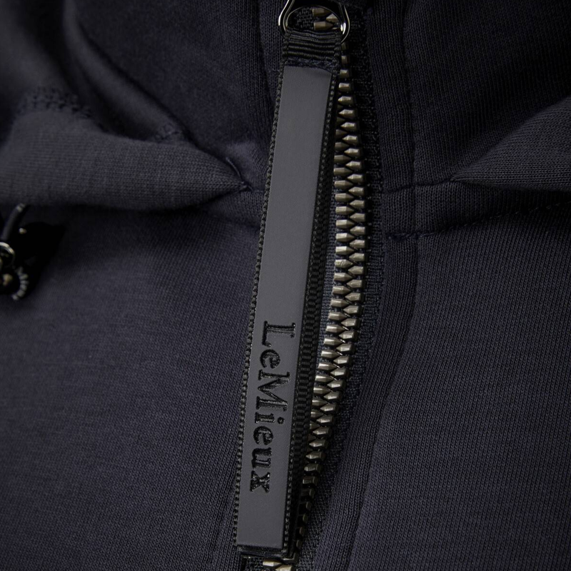 LeMieux Elite Zip Through Hoodie - Navy-4